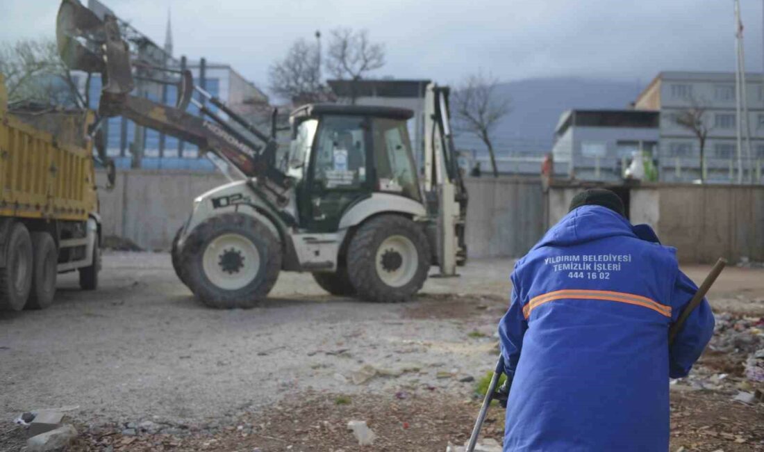 YILDIRIM BELEDİYESİ ‘DAHA TEMİZ BİR YILDIRIM’ İÇİN ÇALIŞMALARINI SÜRDÜRÜYOR.