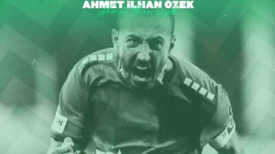 BURSASPOR KULÜBÜ, AHMET İLHAN ÖZEK TRANSFERİNİ DUYURDU.