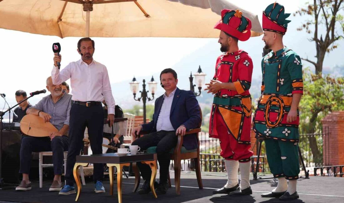 Başkan Aydın, Osmangazi’ye değer katacak projelerini tüm Türkiye’ye anlattı OSMANGAZİ’NİN TARİHİ VE KÜLTÜREL DEĞERLERİNİ GÖRÜNTÜLER EŞLİĞİNDE KONUK OLDUĞU TELEVİZYON