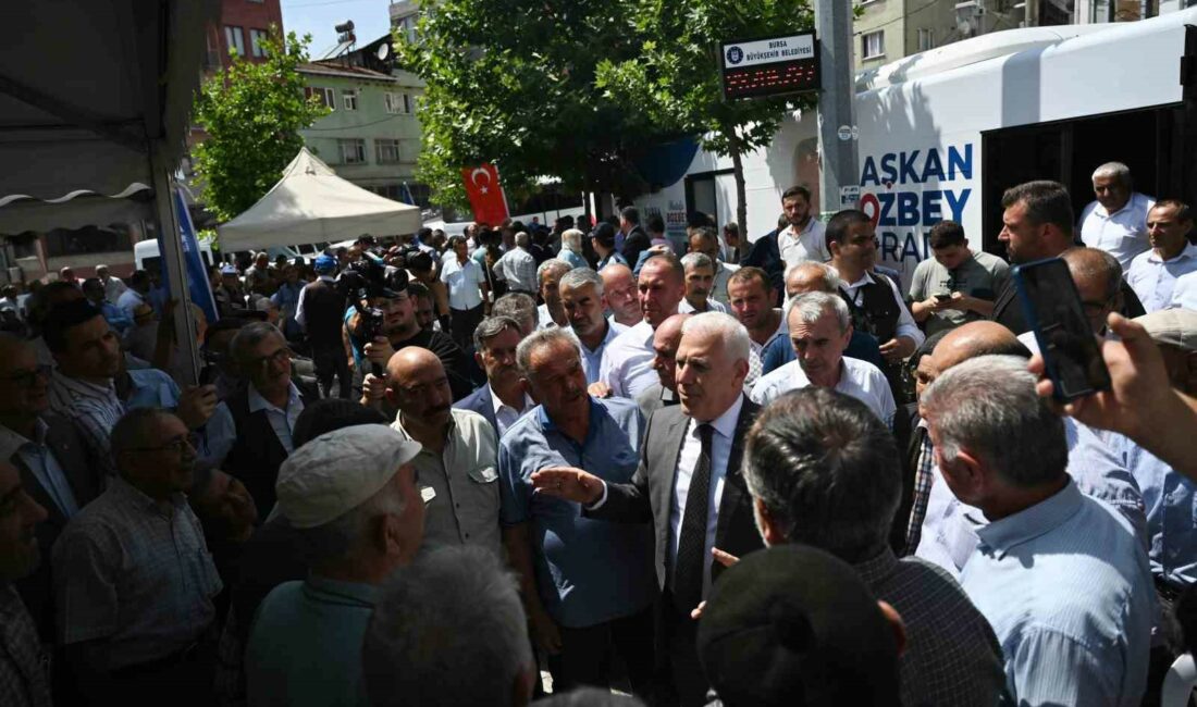 Başkan Bozbey makamını Büyükorhan’a taşıdı BURSA BÜYÜKŞEHİR BELEDİYE BAŞKANI MUSTAFA BOZBEY’İN SORUNLARI YERİNDE TESPİT EDİP