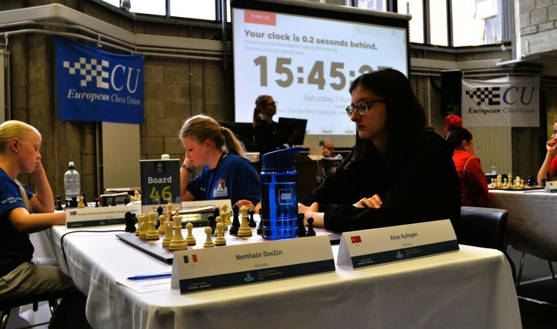 Belediyesporlu Arya Aydoğan Avrupa üçüncüsü BURSA BÜYÜKŞEHİR BELEDİYESPOR KULÜBÜ’NÜN BAŞARILI SPORCUSU ARYA AYDOĞAN, İRLANDA’DA DÜZENLENEN