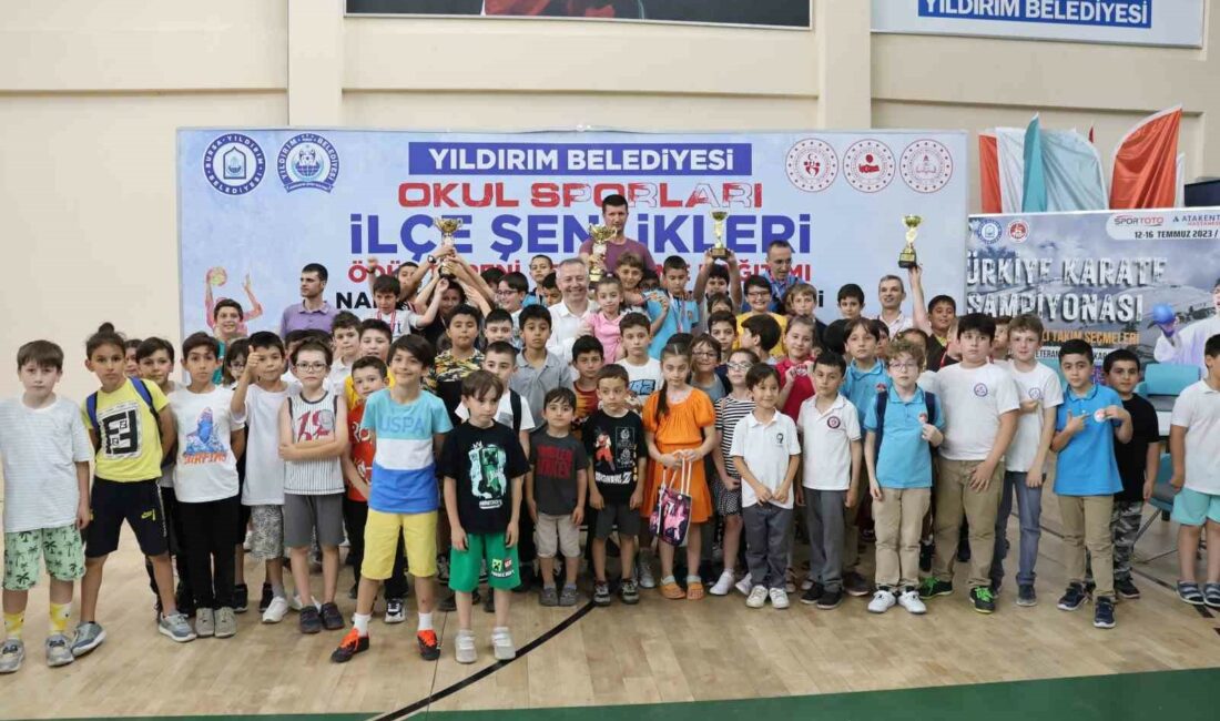 Bu turnuvanın kaybedeni yok YILDIRIM BELEDİYESİ İLE İLÇE GENÇLİK VE SPOR MÜDÜRLÜĞÜ OKUL SPORLARI