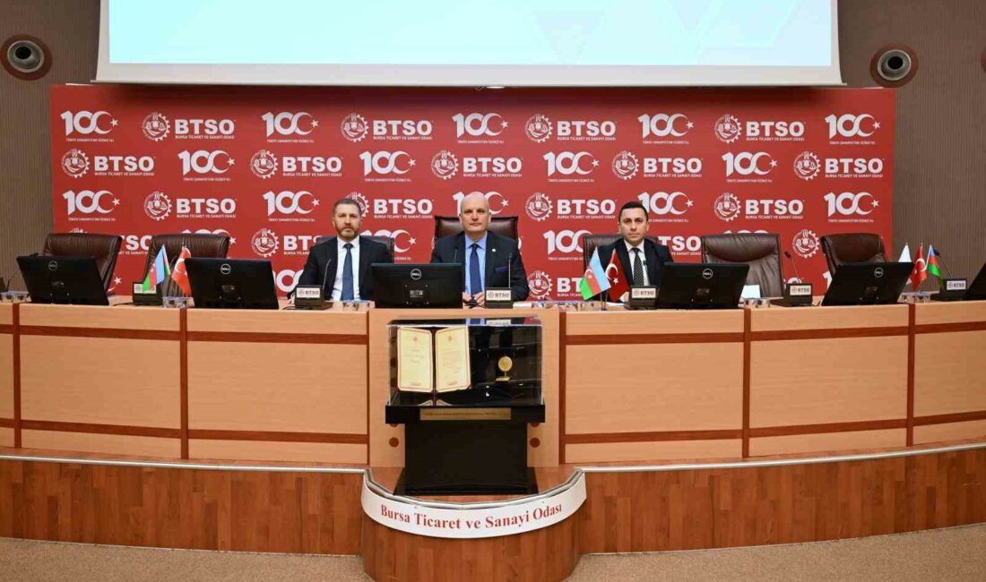 AZERBAYCAN BAŞKONSOLOSLUĞU TİCARET TEMSİLCİSİ TAMERLAN TAGHİYEV, BURSA TİCARET VE SANAYİ