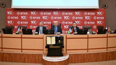 AZERBAYCAN BAŞKONSOLOSLUĞU TİCARET TEMSİLCİSİ TAMERLAN TAGHİYEV, BURSA TİCARET VE SANAYİ