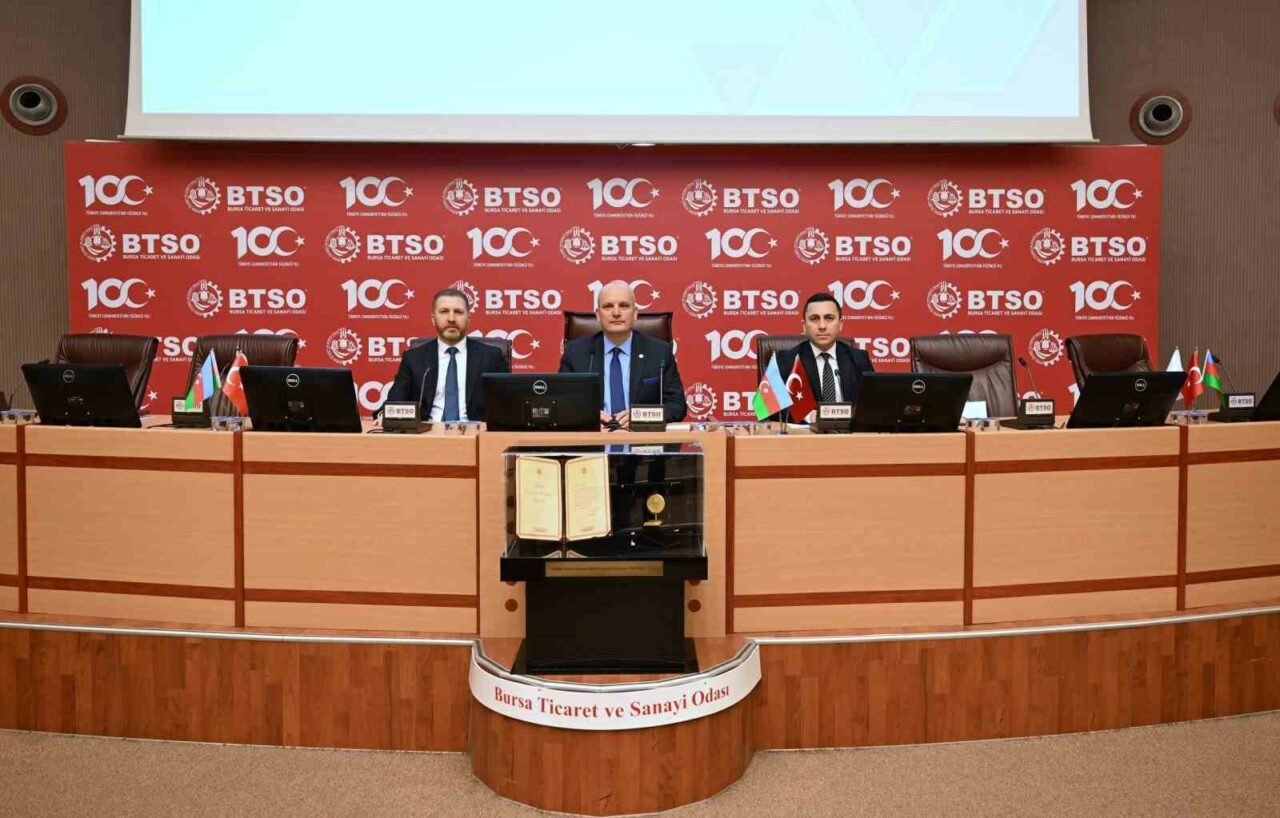 AZERBAYCAN BAŞKONSOLOSLUĞU TİCARET TEMSİLCİSİ TAMERLAN TAGHİYEV, BURSA TİCARET VE SANAYİ
