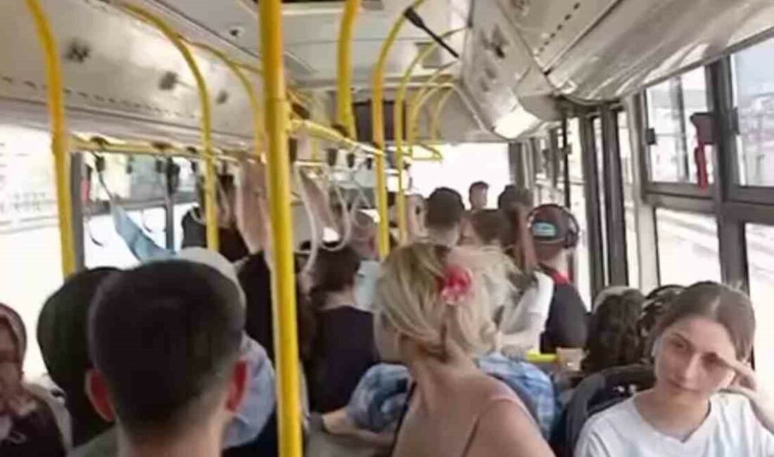 Bursa’da halk otobüsünde klima tartışması BURSA'DA KLİMA AÇMAYAN OTOBÜS ŞOFÖRÜ VATANDAŞLARI ÇİLEDEN ÇIKARDI