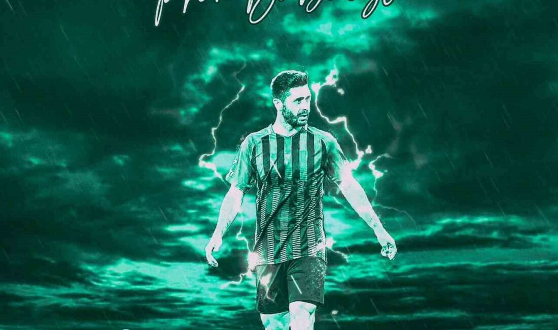 BURSASPOR KULÜBÜ, YENİ TRANSFERİ BU GÖRSELLE DUYURDU.