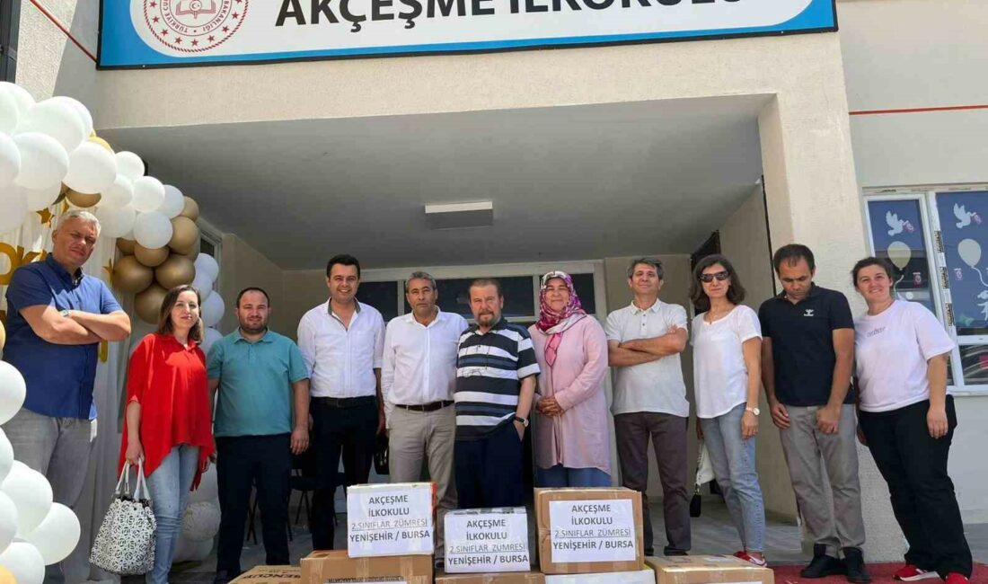 BURSA YENİŞEHİR AKÇEŞME İLKOKULU'NDA OKUYAN 2.SINIF ÖĞRENCİLERİ HATAY’DA OKUYAN ARKADAŞLARI