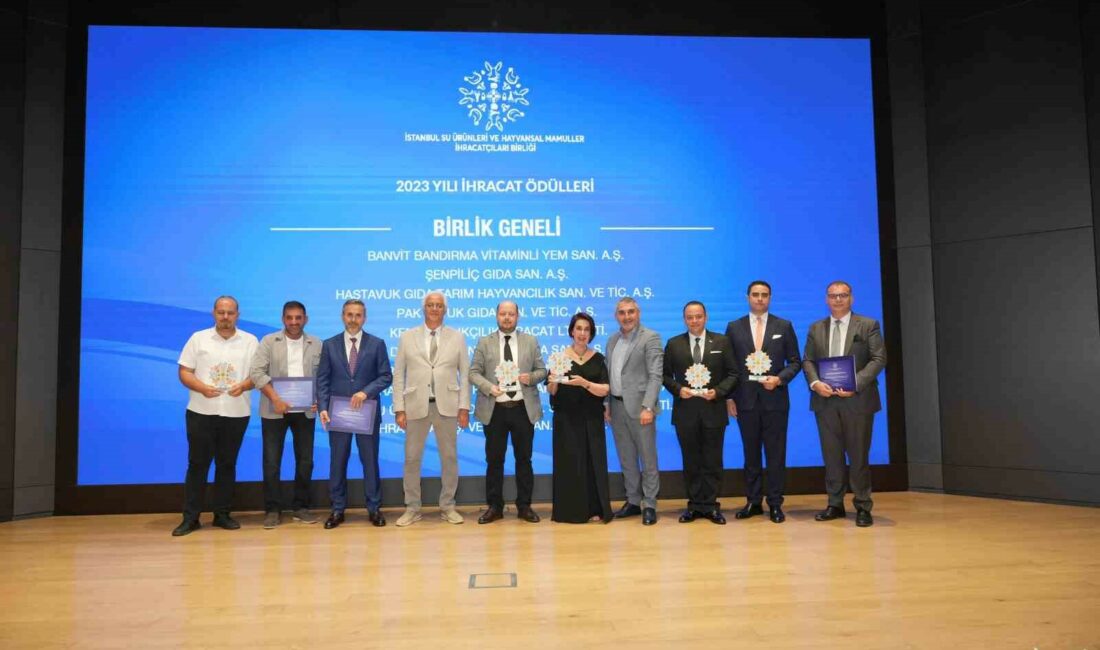En başarılı ihracatçılar ödüllerini aldı İSHİB, 2023 YILINDA SEKTÖREL BAZDA EN FAZLA İHRACAT YAPAN ÜYELERİNİ