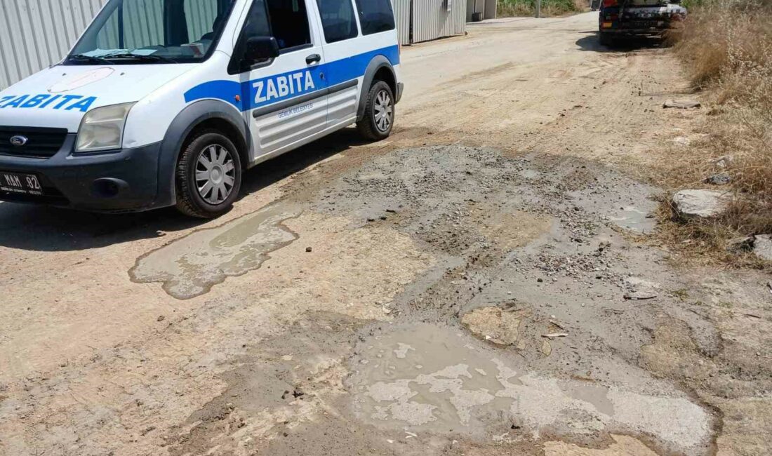 Gemlik’te sokağa beton döken firmaya ceza kesildi GEMLİK BELEDİYESİ EKİPLERİ, SOKAĞA BETON DÖKEN İNŞAAT FİRMASINA CEZAİ İŞLEM