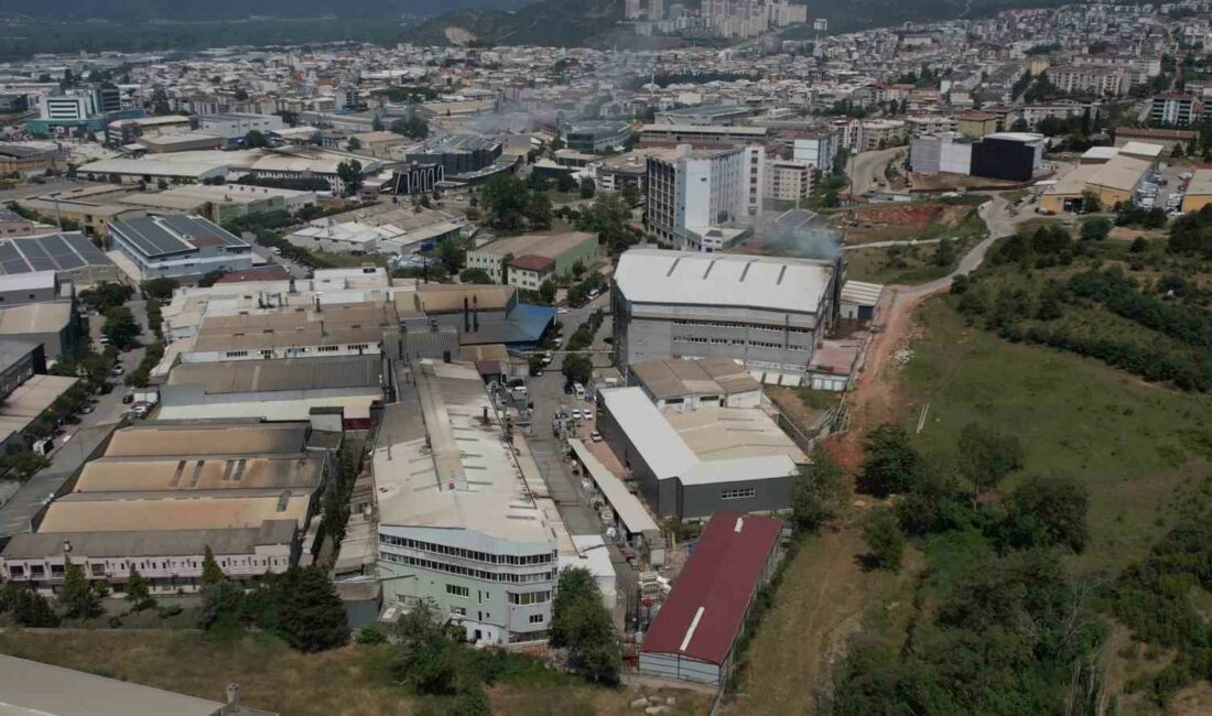 Hiroşima değil Bursa ÜRKİYE’NİN ÖNEMLİ SANAYİ ŞEHİRLERİNDEN BİRİ OLAN BURSA’DA FABRİKA BACALARINDAN ÇIKAN