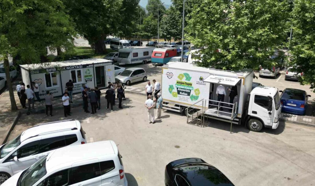 İNEGÖL BELEDİYESİ MOBİL ATIK TOPLAMA ARACI VE SIFIR ATIK NOKTALARI