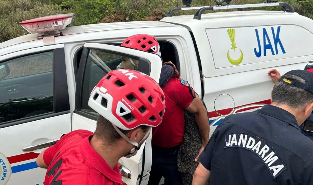 JANDARMA KAYBOLAN YAŞLI AYNI GÜN İÇİNDE BULDU