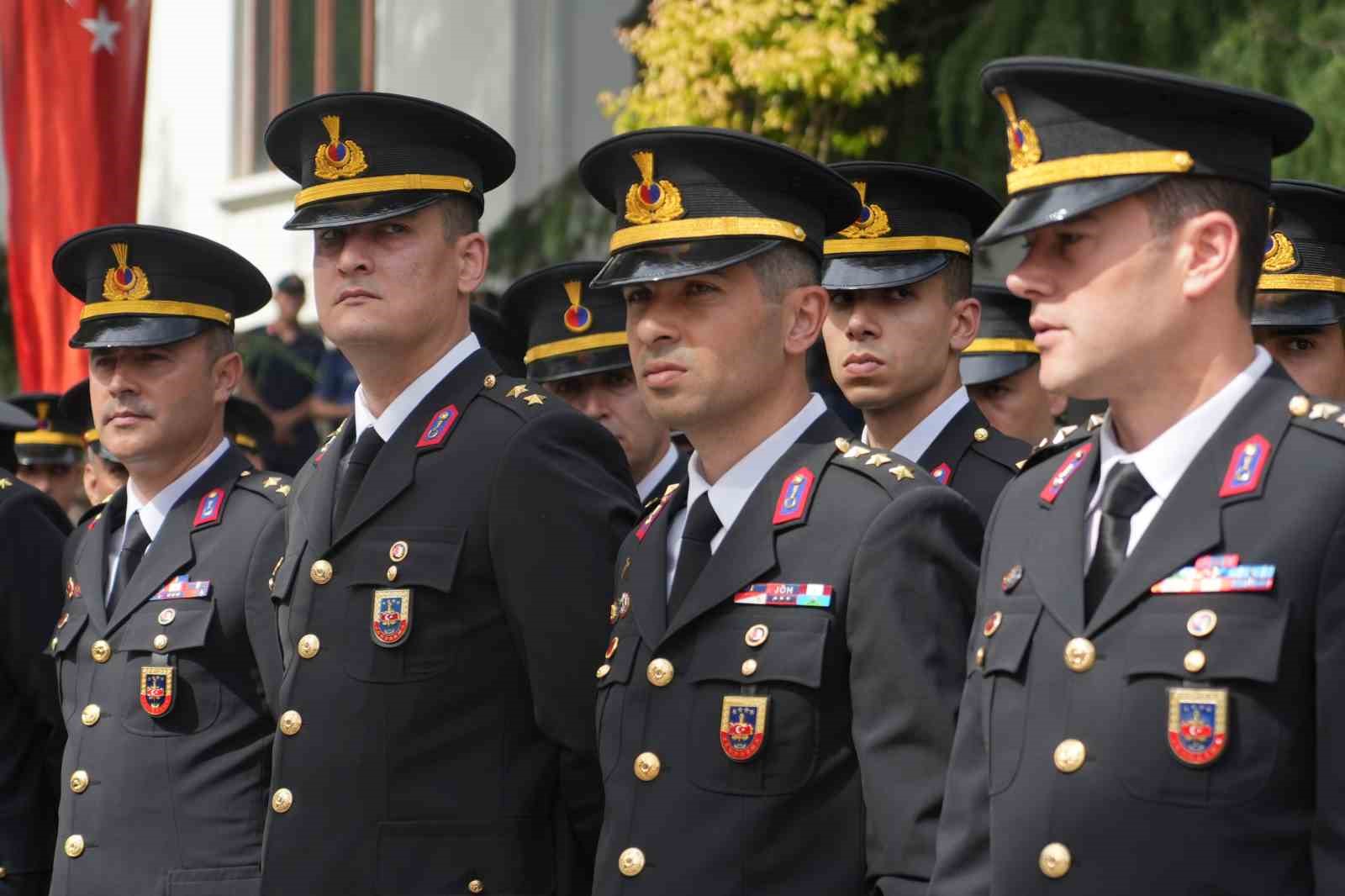 JANDARMA TEŞKİLATININ KURULUŞUNUN 185. YIL DÖNÜMÜ BURSA'DA TÖRENLE KUTLANDI. BURSA