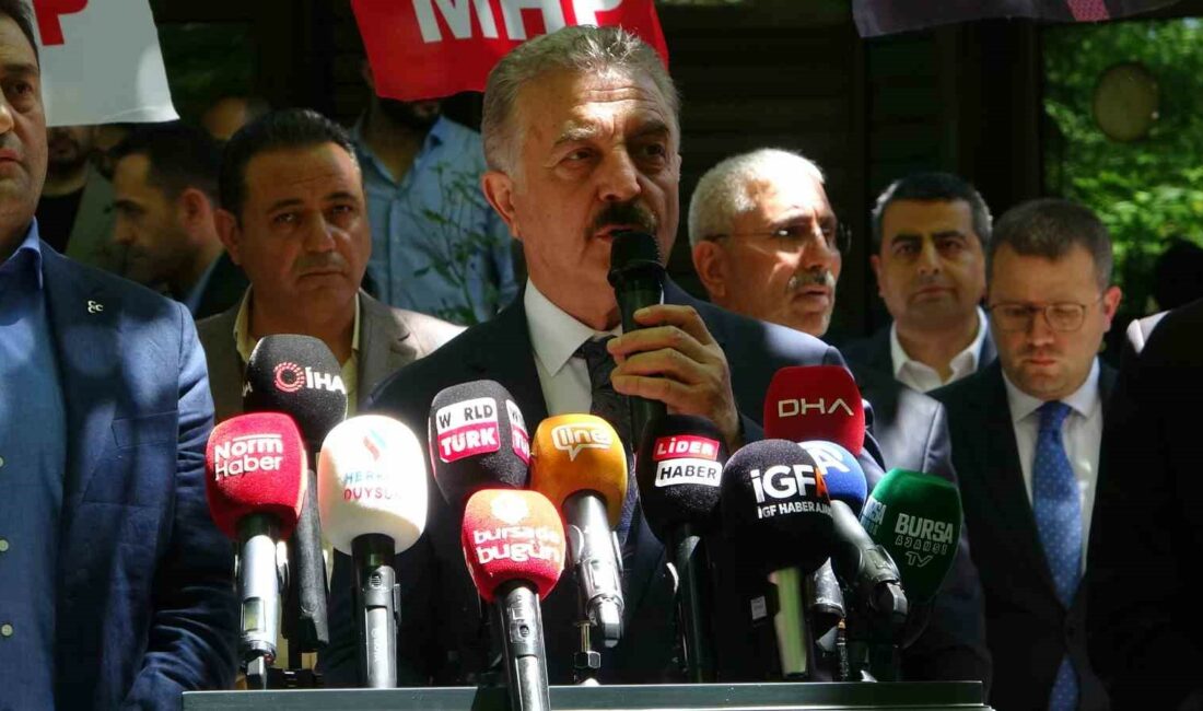 MHP GENEL SEKRETERİ VE BURSA MİLLETVEKİLİ İSMET BÜYÜKATAMAN PROGRAMDA YAPTIĞI