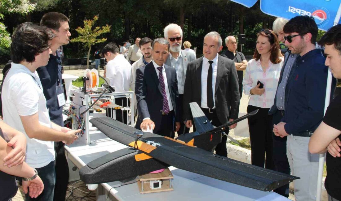 Öğrenci projeleri yılsonu etkinliğinde görücüye çıktı URSA ULUDAĞ ÜNİVERSİTESİ (BUÜ) TEKNİK BİLİMLER MESLEK YÜKSEKOKULU ÖĞRENCİLERİ, EĞİTİM-ÖĞRETİM