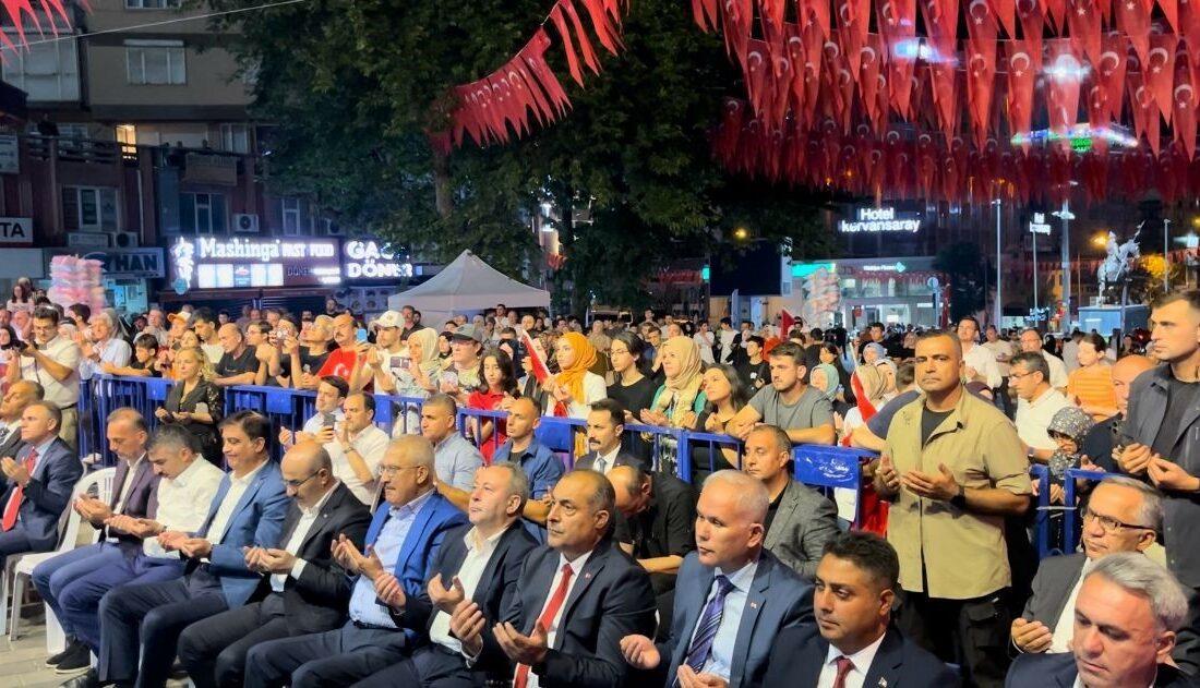 15 TEMMUZ DEMOKRASİ VE MİLLİ BİRLİK GÜNÜ ANMA PROGRAMI ÇERÇEESİNDE