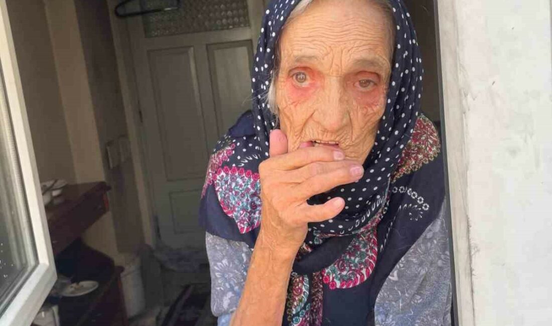 BURSA'NIN KESTEL İLÇESİNDE EVİNDE YALNIZ YAŞAYAN 94 YAŞINDAKİ YAŞLI KADIN,