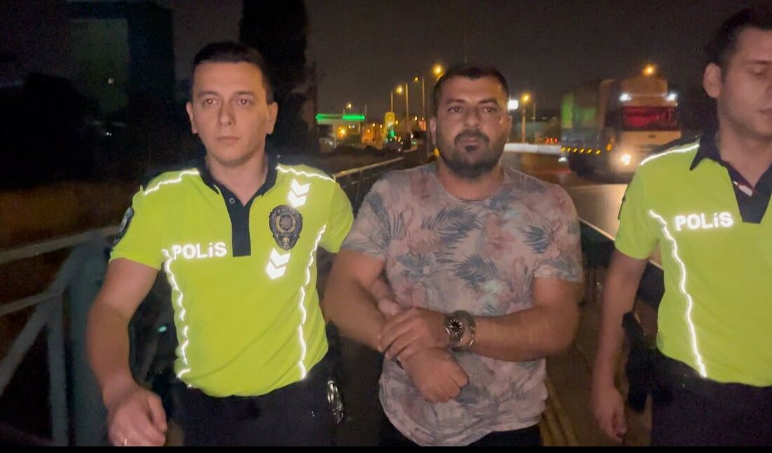 ARAÇLA KAÇAMAYINCA, KOŞARAK KAÇMAYA ÇALIŞTI, YİNE DE YAKALANDI : 18