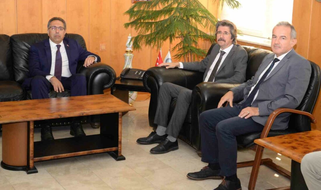 Bakan Yardımcısı Prof. Dr. Gümen’den destek ziyareti TARIM VE ORMAN BAKAN YARDIMCISI PROF. DR. AHMET GÜMEN, AKADEMİSYEN