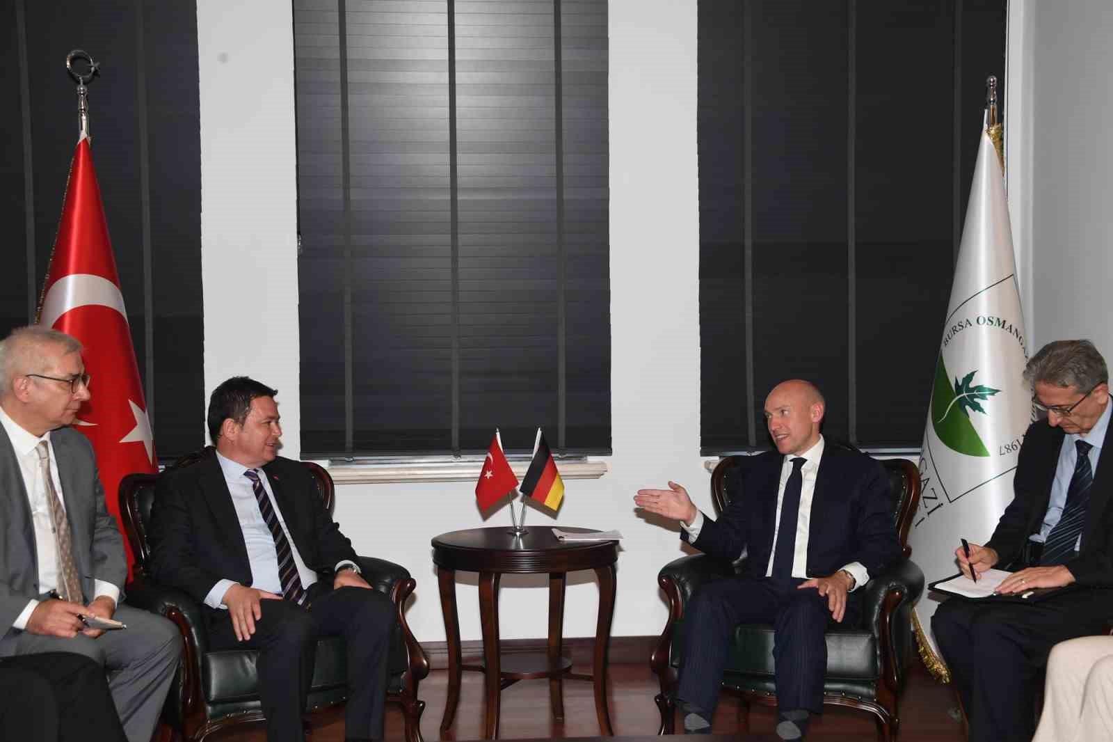 OSMANGAZİ BELEDİYE BAŞKANI ERKAN AYDIN, ALMANYA FEDERAL CUMHURİYETİ HESSEN EYALETİ