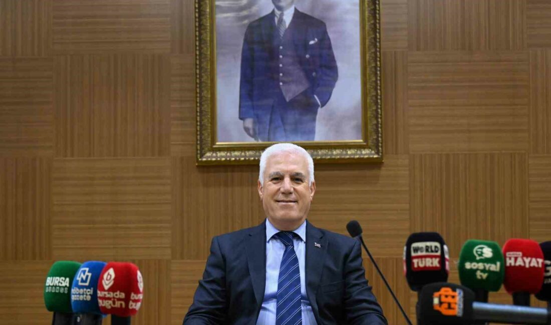 Bozbey: “Bursa’nın sorunları hepimizin sorunlarıdır” BURSA BÜYÜKŞEHİR BELEDİYE BAŞKANI MUSTAFA BOZBEY, GÖRÜKLE METRO HATTI’NIN HAYAL