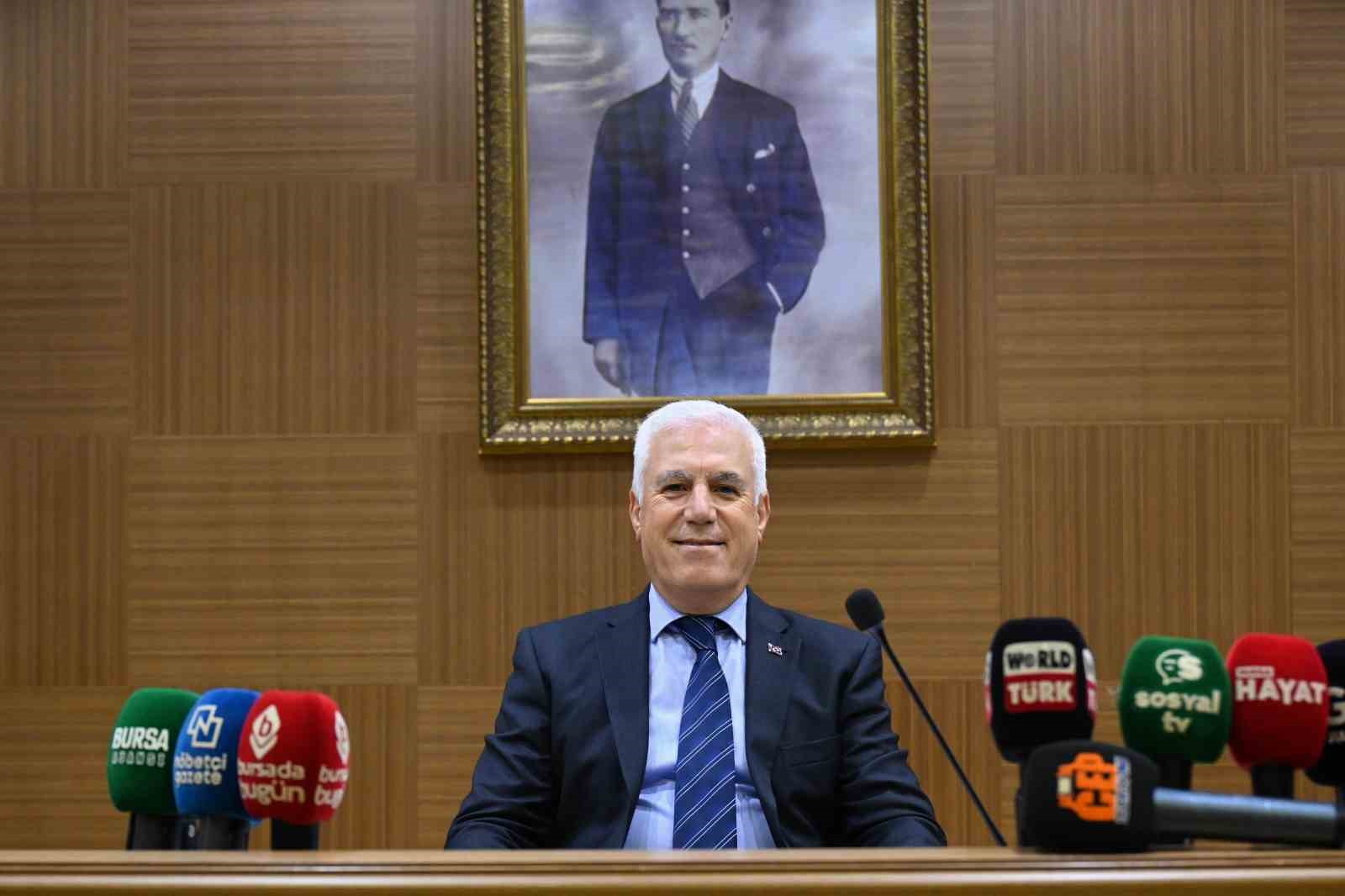 BURSA BÜYÜKŞEHİR BELEDİYE BAŞKANI MUSTAFA BOZBEY, GÖRÜKLE METRO HATTI’NIN HAYAL