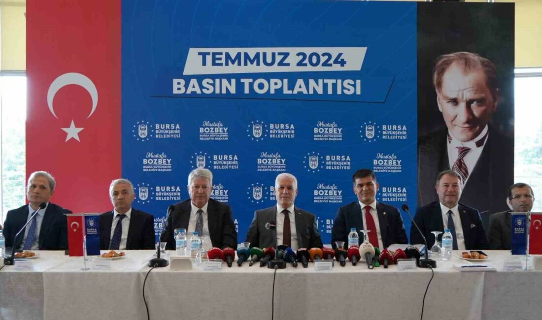 Bozbey: “Bursa devletten aldığı payda 12’inci sırada” BURSA BÜYÜKŞEHİR BELEDİYE BAŞKANI MUSTAFA BOZBEY, BURSA'NIN İSTANBUL'DAN SONRA EN