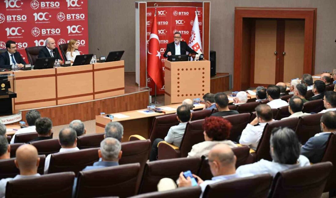 BTSO Yönetim Kurulu Başkanı Burkay: BURSA TİCARET VE SANAYİ ODASI (BTSO) YÖNETİM KURULU BAŞKANI İBRAHİM