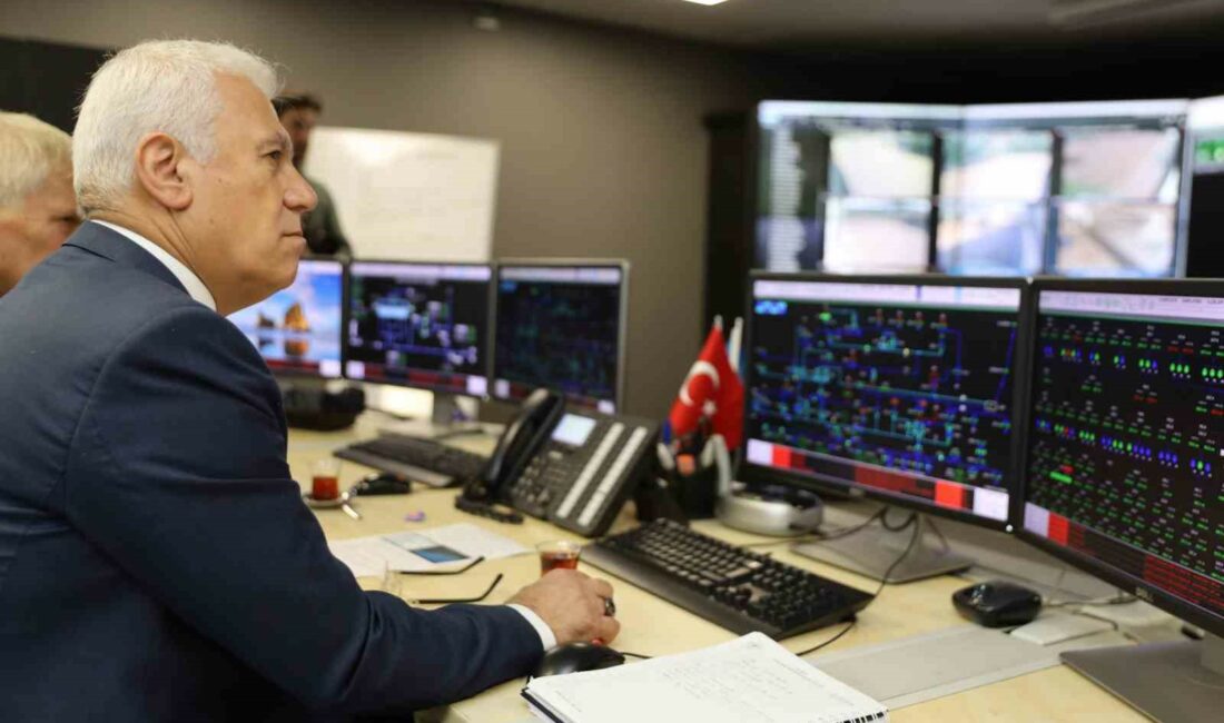 Bursa, su altyapı teknolojileriyle Türkiye’ye örnek BÜYÜKŞEHİR BELEDİYE BAŞKANI MUSTAFA BOZBEY, BUSKİ’YE BAĞLI FAALİYET GÖSTEREN VERİ