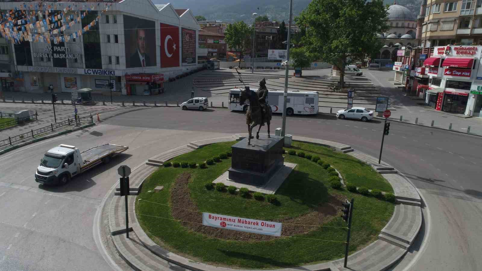 15 TEMMUZ DEMOKRASİ VE MİLLİ BİRLİK GÜNÜ'NDE BURSA'DA BAZI YOLLAR