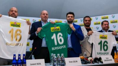 BURSASPOR YENİ SPONSORUNU AÇIKLADI.