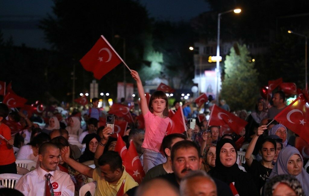 15 TEMMUZ HAİN DARBE KALKIŞMASININ 8’İNCİ YILINDA DÜZENLENEN 15 TEMMUZ