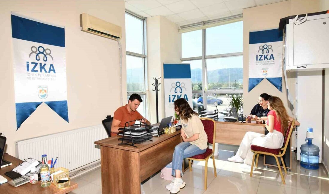 İZNİK BELEDİYESİ TARAFINDAN VATANDAŞLARIN ÖZEL SEKTÖRDE İŞ BULMALARINA DESTEK OLMAK