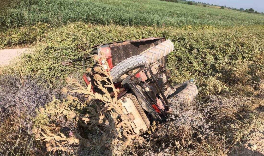 Mevsimlik işçileri taşıyan traktör devrildi : 1 ölü 4 yaralı BURSA'NIN MUSTAFAKEMALPAŞA İLÇESİNDE MEVSİMLİK İŞÇİLERİ TAŞIYAN TRAKTÖR DEVRİLDİ.