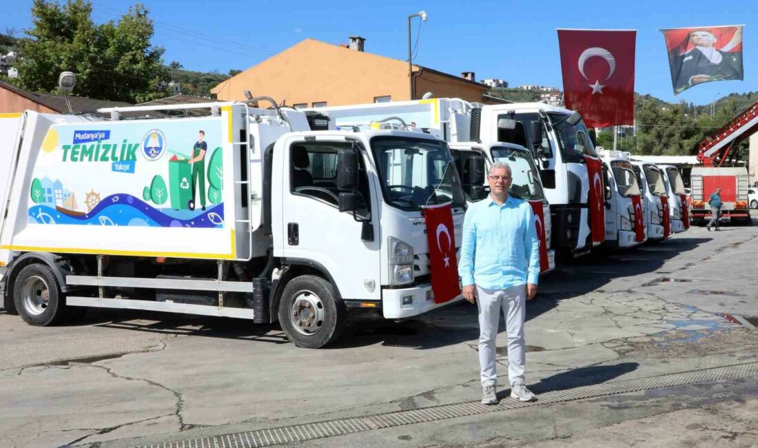 Mudanya’da bir ayda 5 bin ton evsel atık toplandı TEMİZLİK HİZMETLERİNİ DAHA HIZLI VE VERİMLİ HALE GETİRMEK AMACIYLA ARAÇ