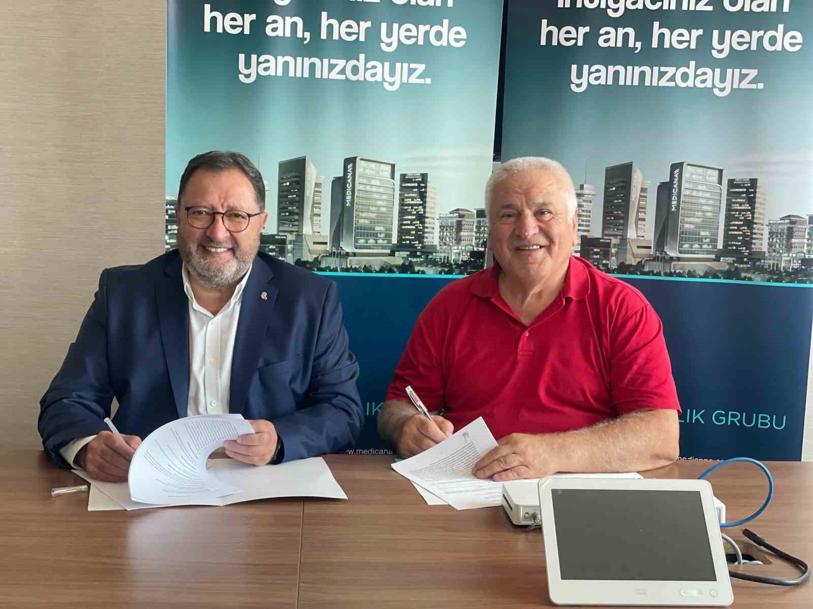 NİLÜFER BELEDİYESPOR KULÜBÜ, SAĞLIK SPONSORU MEDİCANA BURSA HASTANESİ İLE OLAN