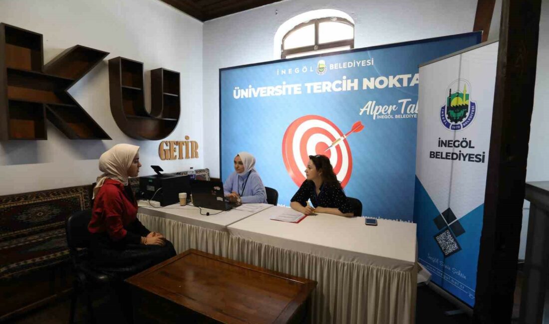 Öğrencilere ücretsiz tercih danışmanlığı verilecek İNEGÖL BELEDİYESİ, ÜNİVERSİTE SINAVINA GİREN ÖĞRENCİLER İÇİN ÜCRETSİZ TERCİH REHBERLİĞİ