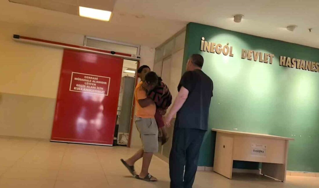 Bursa’da oyun oynayan çocuğun göğsüne bıçak saplandı BURSA'NIN İNEGÖL İLÇESİNDE MEYDANA GELEN OLAYDA TARLADA OYUN OYNARKEN BIÇAĞIN