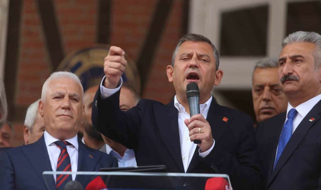 CUMHURİYET HALK PARTİSİ (CHP) GENEL BAŞKANI ÖZGÜR ÖZEL, BURSA BÜYÜKŞEHİR