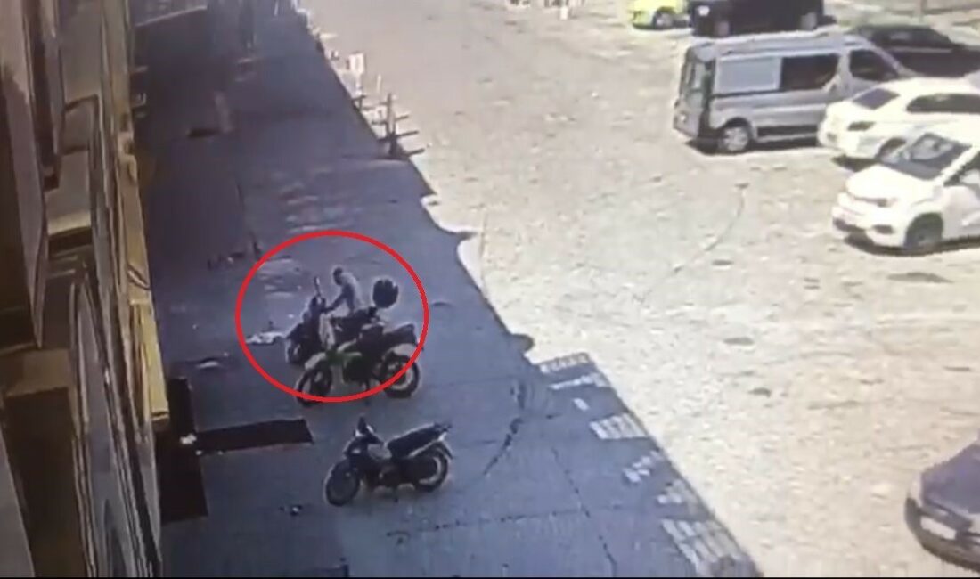 Bursa'nın Osmangazi ilçesinde motosiklet hırsızı yakalandı.