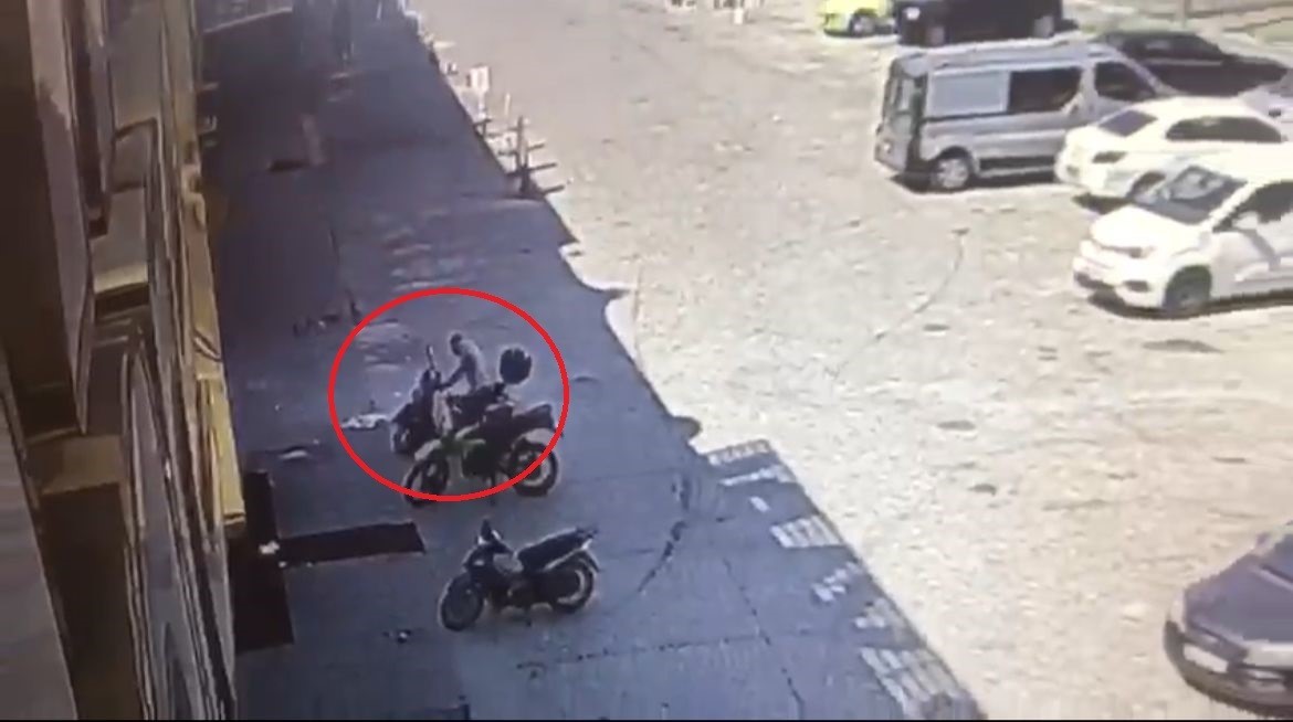 Bursa'nın Osmangazi ilçesinde motosiklet hırsızı yakalandı.