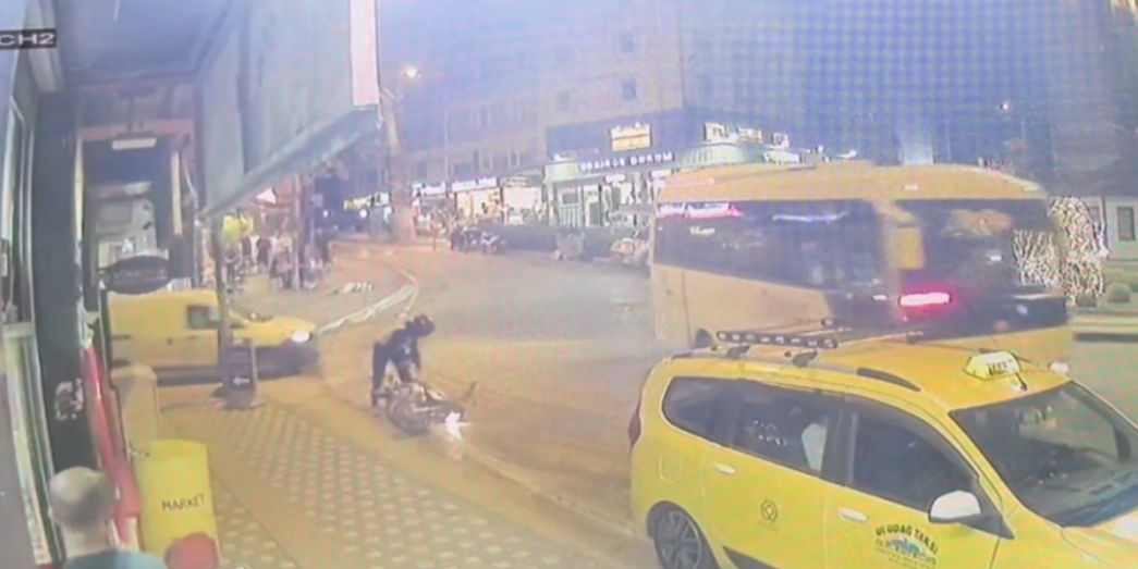 SAKAR SALDIRGAN KAMERADA DÜŞE KALKA HEDEF ALDI İŞ YERİNE ARKA