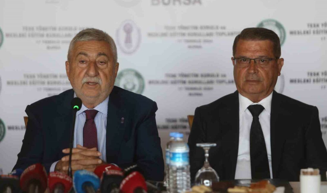 TESK Genel Başkanı Bendevi Palandöken: TÜRKİYE’NİN DÖRT BİR YANINDAN GELEN BİRLİK BAŞKANLARI, BURSA’DA BİR ARAYA