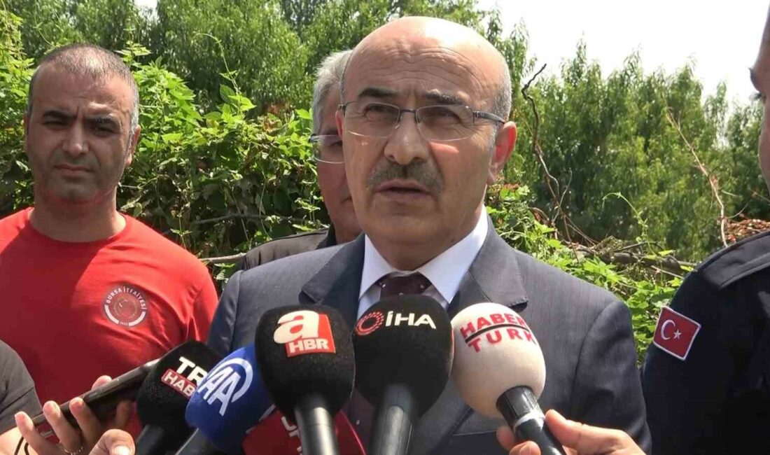 Vali Demirtaş yangın bölgesinde açıklamalarda bulundu BURSA’DA BİR FABRİKADA ÇIKAN VE SONRASINDA 2 FABRİKAYA DAHA SIÇRAYAN