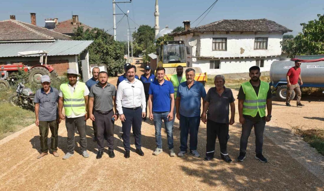 Yenişehir’in kırsalında sorunlar çözülüyor YENİŞEHİR’İN KIRSAL AYAZ VE SÖYLEMİŞ MAHALLELERİNDE YOLLARIN BOZUK OLMASI NEDENİYLE
