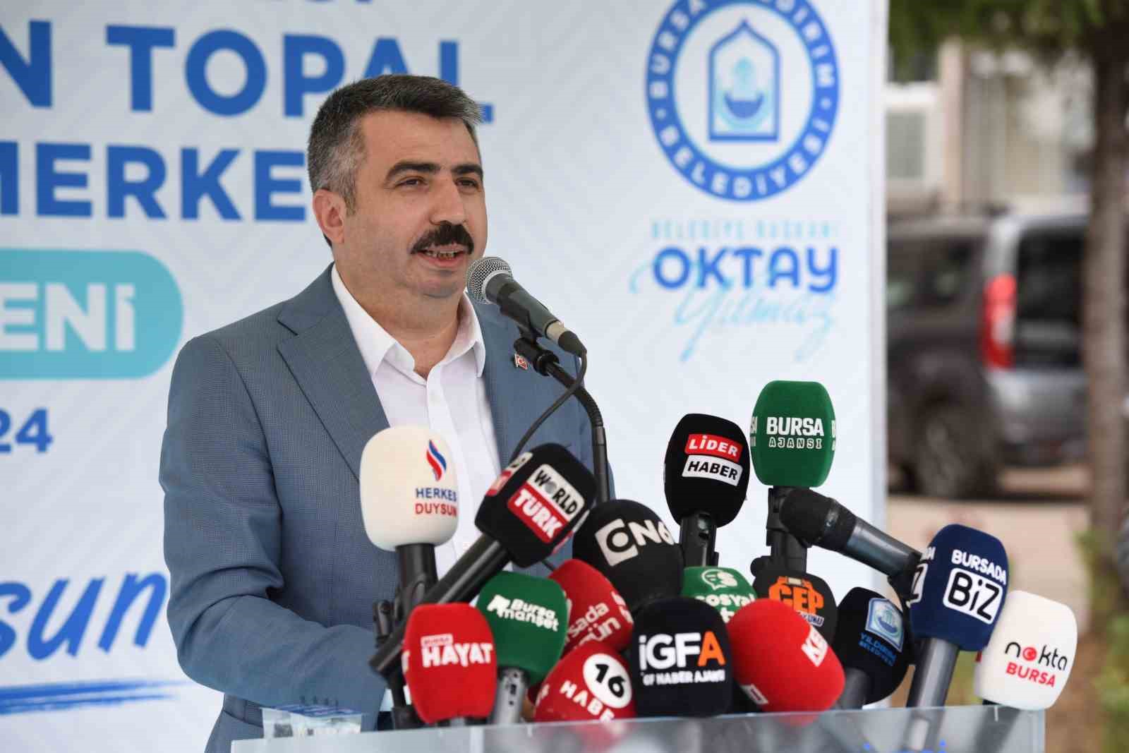 YILDIRIM BELEDİYESİ 13’NCÜ SAĞLIK YATIRIMI OLAN KARAAĞAÇ MEDİNE HASAN TOPAL