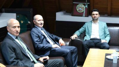 BURSA İL EMNİYET MÜDÜRÜ DR. SABİT AKIN ZAİMOĞLU, BURSASPOR KULÜBÜ'NÜ