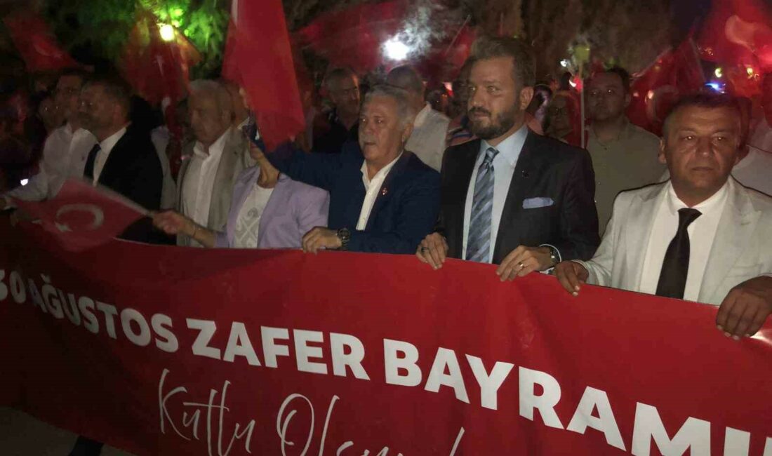 30 AĞUSTOS ZAFER MAHALLESİ’NDE ‘’30 AĞUSTOS ZAFER BAYRAMI’’ BÜYÜK COŞKU
