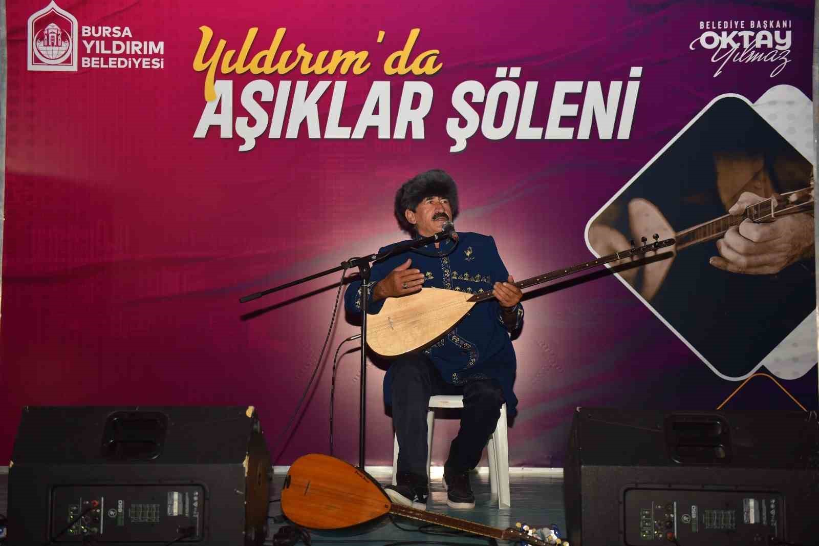 YILDIRIM BELEDİYESİ, KADİM ANADOLU KÜLTÜRÜNÜN EN ÖNEMLİ UNSURLARINDAN ÂŞIKLIK GELENEĞİNİ